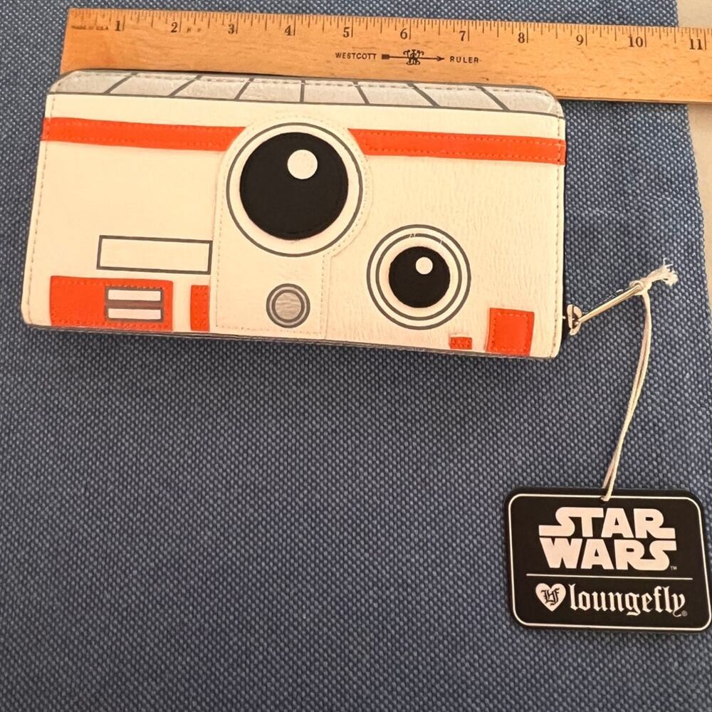 Loungefly Disney Star Wars R2D2 Bifold Wallet - NWT